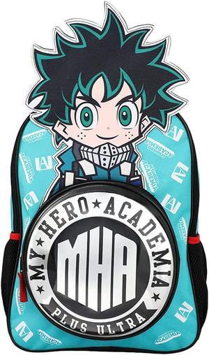 My Hero Academia Izuku Midoriya Character Die Cut Kids Backpack
