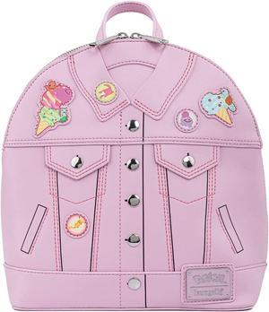 Loungefly Pokemon Ice Cream Denim Jacket Convertible Mini Backpack