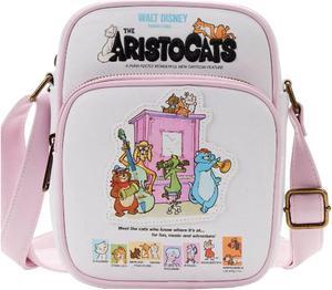 Loungefly Disney Aristocats Poster Passport Crossbody Bag Purse