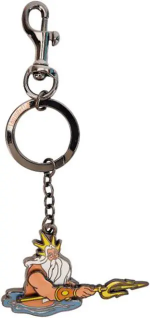 Loungefly Disney Little Mermaid Tritons Gift Metal Keychain