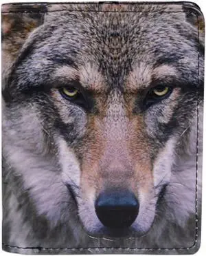 Shagwear Portrait Of A Wolf Small Zipper Wallet Shagwear Portrait Of A Wolf Small Zipper Wallet