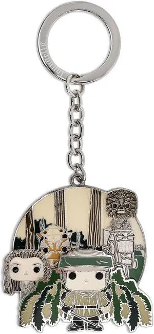 Loungefly Star Wars Endor Group POP Style 2.5 Inch Enamel Keychain