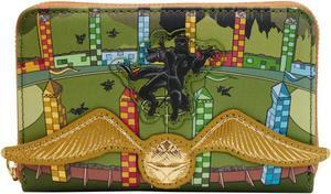 Loungefly Harry Potter Golden Snitch Zip Around Wallet