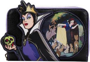 Loungefly Disney Villains Evil Queen With Apple Zip Around Wallet