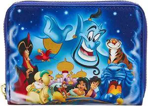 Loungefly Disney Aladdin 30th Anniversary Zip Around Wallet