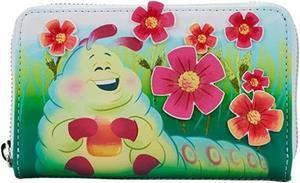 Loungefly Pixar A Bugs Life Earth Day Zip Around Wallet