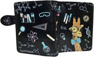 Shagwear Black Science Professor Small Wallet