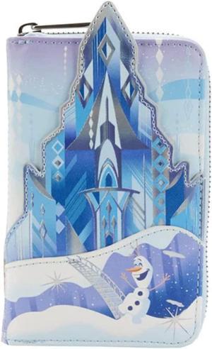 Loungefly Disney Frozen Princess Castle Zip Around Wallet