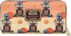 Loungefly Star Wars Mandalorian Bantha Ride Zip Around Wallet
