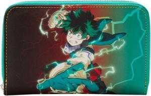 Loungefly My Hero Academia Deku Zip Around Wallet