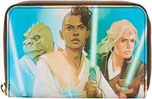 Loungefly Star Wars The High Republic Comic Cover Zip Around Wallet