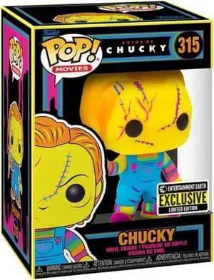 Funko EE Child's Play POP Black Light Chucky Vinyl Figure