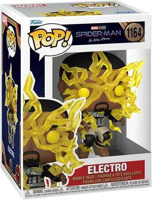 Funko Marvel Spider-Man No Way Home POP Electro Vinyl Figure