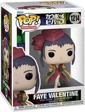 Funko Cowboy Bebop POP Faye Valentine Vinyl Figure