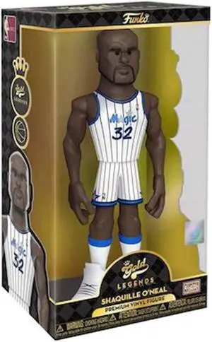 Funko Gold NBA LA Magic Shaquille O' Neal 12 Inch Vinyl Figure