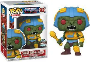 Funko Specialty Series Masters Of The Universe POP Snake Man-At-Arms Vinyl Figure