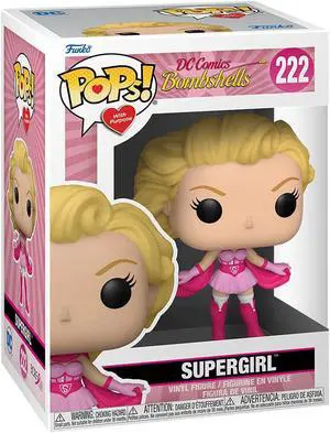 Funko Heroes DC Awareness POP Bombshell Supergirl Vinyl Figure