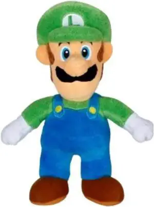 Jakks Super Mario Luigi 9 Inch Plush