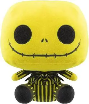 Funko Nightmare Before Christmas POP Plushies Jack Skelington Yellow 8 Inch Plush Figure