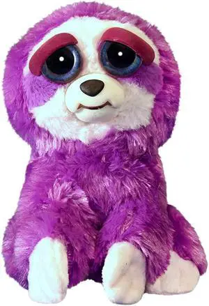 Feisty Pets Lightningbolt Lucy Purple Sloth Plush Figure