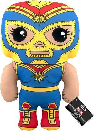 Funko Marvel Luchadores Captain Marvel 17 Inch Plush Figure