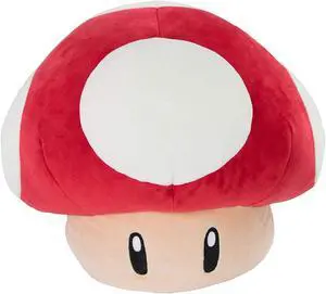 TOMY Super Mario Super Mushroom 15 Inch Plush Figure
