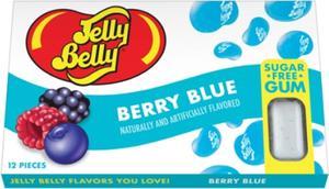 (6 Packs) Jelly Belly Berry Blue Gum|12 Pieces Each