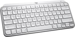 Logitech MX Keys Mini for Mac Minimalist Wireless Illuminated Keyboard Compact Bluetooth Backlit Keys USBC Metal Build Compatible with MacBook ProMacbook AiriMaciPad