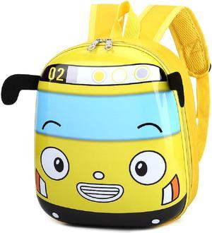 Beautiful children's backpack in the shape of a car