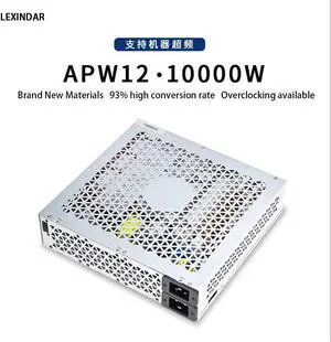 New APW12 10000W LEXINDAR submerged oil-cooled power supply liquid-cooled overclocking for S19 S19PRO T19 S19J S19JPRO mining machine power supply