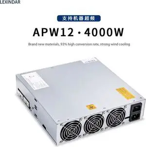 New APW12 4000W LEXINDAR Air-cooled power supply for S19 S19PRO T19 S19J S19JPRO mining machine power supply