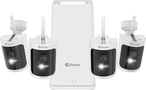 Swann AllSecure650 2K Wireless Security Kit with 4 x Wire-Free Cameras & Power Hub NVR Swann AllSecure650 2K Wireless Security Kit with 4 x Wire-Free Cameras & Power Hub NVR