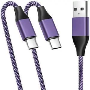 KEHIPI 2Pack-3A USB C Fast Charging Cord 6Ft Cable for Charging New Kindle Paperwhite E-Reader 11th Generation 2021,Kids Editon and Signature Edition
