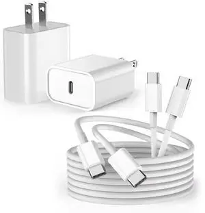 KEHIPI 10FT Fast iPad Charger, iPad Pro Charger Cord [2Pack] 10FT USBC to USB C Cable iPad Cord 20W USB C Charger iPad Charging Block for iPad 10,iPad Mini 6,iPad Air 5/4,iPad Pro 12.9/11 inch