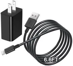 KEHIPI Replacement Electric Spin Scrubber USB C Charger Power Cord for YKYI, Keimi, Leebein, Bomves Electric Spin Scrubber USB Wall Adapter Type C Charging Cable Cord (6.6Ft)