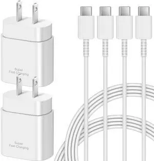 KEHIPI Type C Charger Fast Charging - 25W USB C Charger Block, Android Phone Wall Charging with 6Ft Type C to C Cable for Galaxy S25 Ultra/S25/S25+/S24 Ultra/S24/S24+/S23/S22 S21/S20/Note 20/Note 10