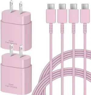 KEHIPI Type C Charger Fast Charging - 25W USB C Charger Block, Android Phone Wall Charging with 6Ft Type C to C Cable for Galaxy S25 Ultra/S25/S25+/S24 Ultra/S24/S24+/S23/S22 S21/S20/Note 20/Note 10