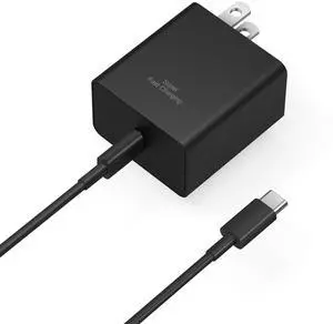 KEHIPI 45W USB C Super Fast Charger for Sansung, Type C Charger Fast Charging Block with 6Ft Type C to C Cable for Galaxy S25 Ultra/S25/S24/S23/S22/S21/S20/Note 20/Note 10Black