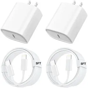 KEHIPI 15 Charger Fast Charging, 20W USB C 15 Pro Max Charger Block with 5FT Long USB C Fast Charging Cable Cord for 15/15 Pro Max/15 Pro/iPad Pro 12.9/11, Samsung Galaxy S24 Ultra Plus