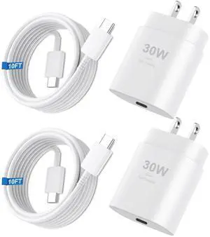 KEHIPI iPhone 17 16 15 Pro Max Charger 30W Type C Chargers USB C Fast Charger Block iPhone 17 Chargers Fast Charging with 10FT C Charging Cable for iPhone 17/17 Pro Max/16/16 Pro Max/15/15 Pro/iPad