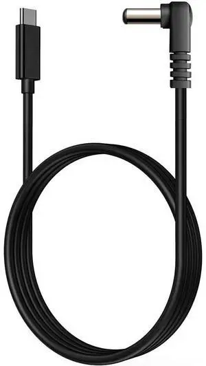 KEHIPI  5ft USB C to DC 5.5mm x 2.1mm Power Charging Cord for Laptop (5521), Type C Male Input to DC 5.5 x 2.1mm Male Power Charging Cable(up to 20V/100W) Compatible with Laptop/Notebook(5521)