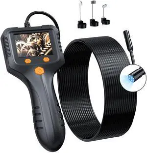 KEHIPI Borescope, Endoscope Camera with Light, IP67 Waterproof Endoscope, 1080 HD Inspection Endoscope, Snake Camera with 50FT Semi-Rigid Cord, Gadgets for Men(2.4") KEHIPI Borescope, Endoscope Camera with Light, IP67 Waterproof Endoscope, 1080 HD Inspection Endoscope, Snake Camera with 50FT Semi-Rigid Cord, Gadgets for Men(2.4")