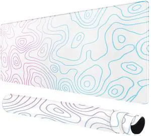 KEHIPI Large Mouse Pad for Desk - Gaming Mouse Pad with Stitched Edges, Anti-Slip Base, Desk Mat Desk Pad for Keyboard and Mouse KEHIPI Large Mouse Pad for Desk - Gaming Mouse Pad with Stitched Edges, Anti-Slip Base, Desk Mat Desk Pad for Keyboard and Mouse