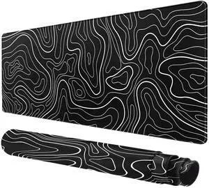 KEHIPI Large Mouse Pad for Desk - Gaming Mouse Pad with Non-Slip Base Stitched Edges, Desk Mat Desk Pad for Keyboard and Mouse KEHIPI Large Mouse Pad for Desk - Gaming Mouse Pad with Non-Slip Base Stitched Edges, Desk Mat Desk Pad for Keyboard and Mouse