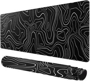 KEHIPI Large Mouse Pad for Desk - Gaming Mouse Pad with Stitched Edges, Anti-Slip Base, Desk Pad for Keyboard and Mouse KEHIPI Large Mouse Pad for Desk - Gaming Mouse Pad with Stitched Edges, Anti-Slip Base, Desk Pad for Keyboard and Mouse