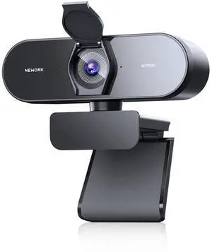 KEHIPI 4K Webcam for PC with PDAF & CDAF Dual-autofocus, Ultra 4K HD, 2 Noise Reduction Mics, Auto Light Correction, USB-A, Privacy Cover, 79°FOV, Streaming Camera for PC, Mac, Laptop, Video Calls