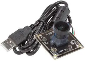 KEHIPI 8MP IMX179 USB Camera Module, Wide Angle Lightburn Webcam with 115°(H) M12 Lens, Single Microphone for Windows, Linux, Android, and Mac OS