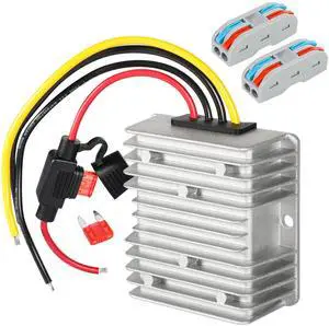 KEHIPI 10A 120W Golf CART 24V 36V 48V to 12V Converter DC to DC Voltage Reducer Step Down Transformer Waterproof