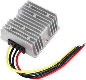 KEHIPI  DC Voltage Regulator DC 24V Step Down to 12V 20A 240W Buck Converter Reducer Power Converter Waterproof Module Transformer for Golf Cart