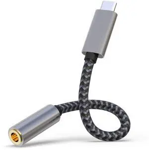 KEHIPI USB C to 3.5mm Audio Adapter Aux to USB C - USB Type C to 3.5mm Female Headphone Jack Adapter Compatible with iPhone 15 Plus/15 Pro Max, Galaxy S24 S23 S22 S21, Pixel, MacBook